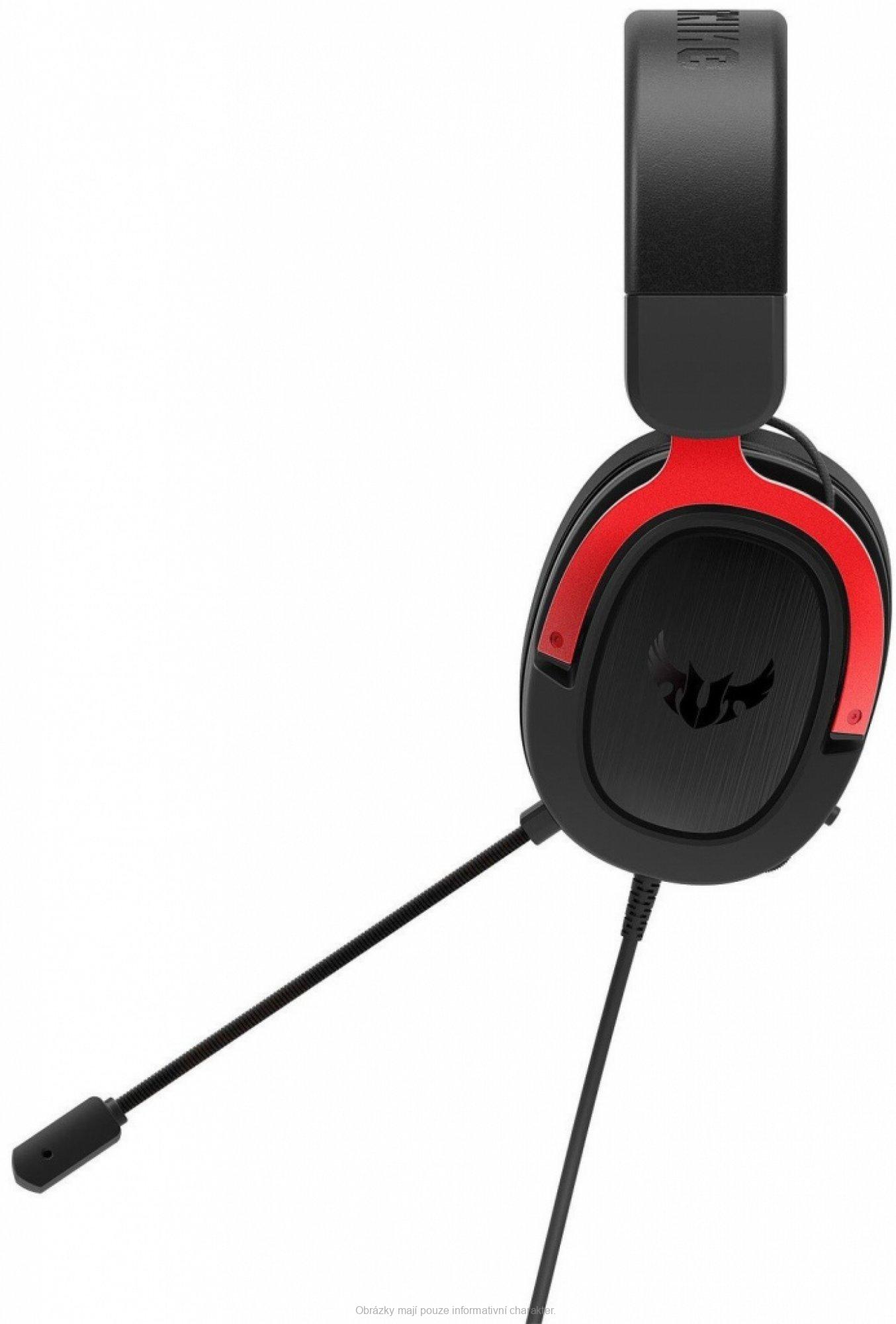 Asus TUF Gaming H3, červená Jakost C