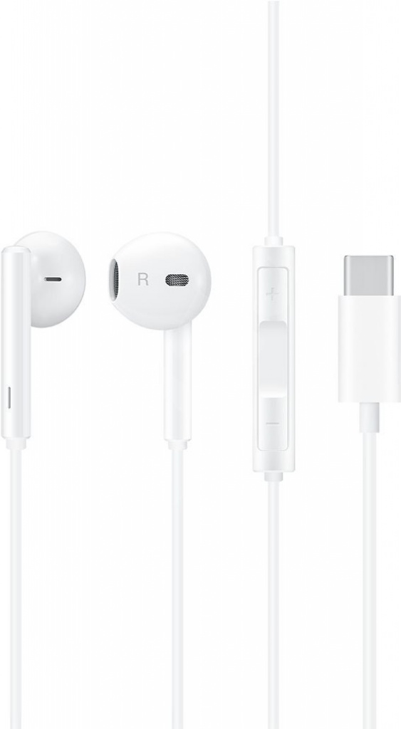 50 kusů sluchátek Huawei CM33 Type C Stereo Headset White (USB-C)