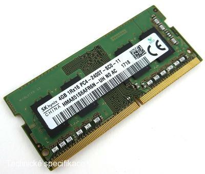 Hynix SODIMM DDR4 4GB HMA851S6AFR6N-UH