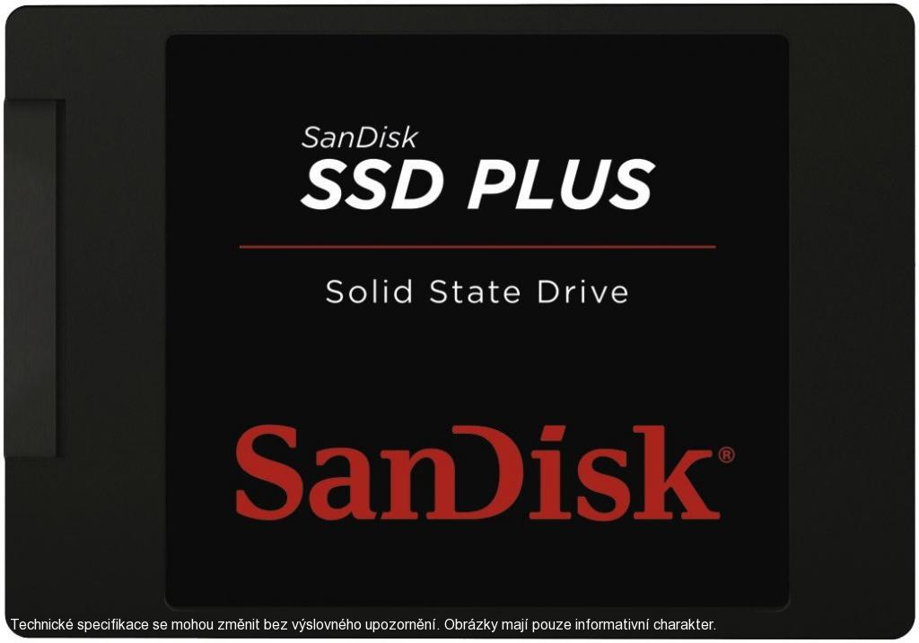 SanDisk Plus 120GB, 2.5", SATAIII, SDSSDA-120G-G2