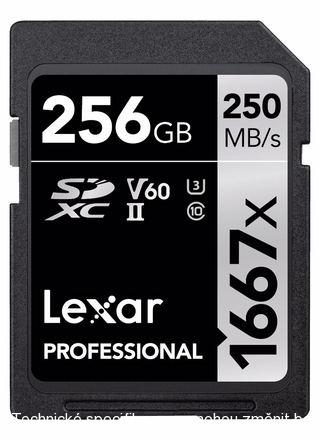Lexar SDXC UHS-II 256GB LSD256CB1667