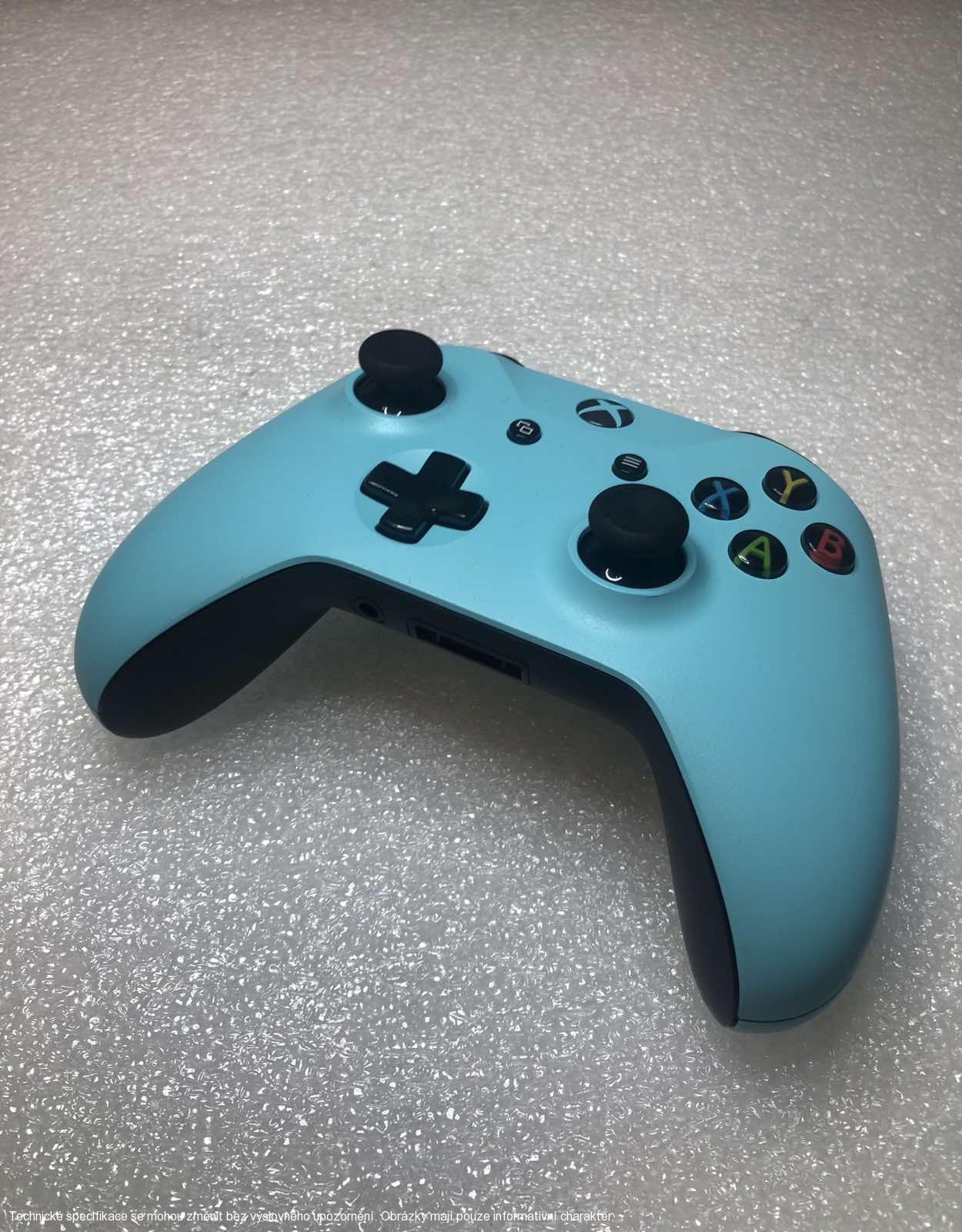 Microsoft Xbox One S Wireless Controller - Custom Turquoise/Black **POUŽITÝ**