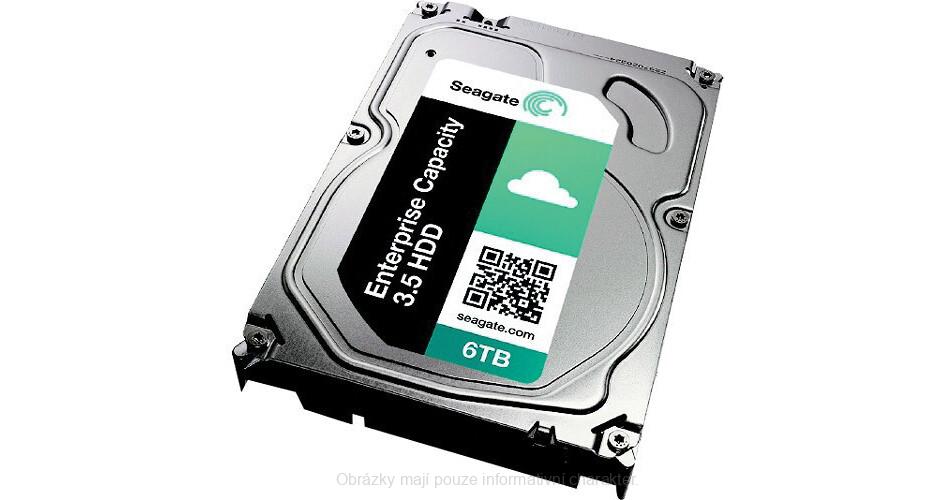 Seagate Enterprise Capacity 6TB SATA/SAS 7200 RPM, 128 MB cache, 3,5" datový disk pro datová centra – model ST6000NM0034