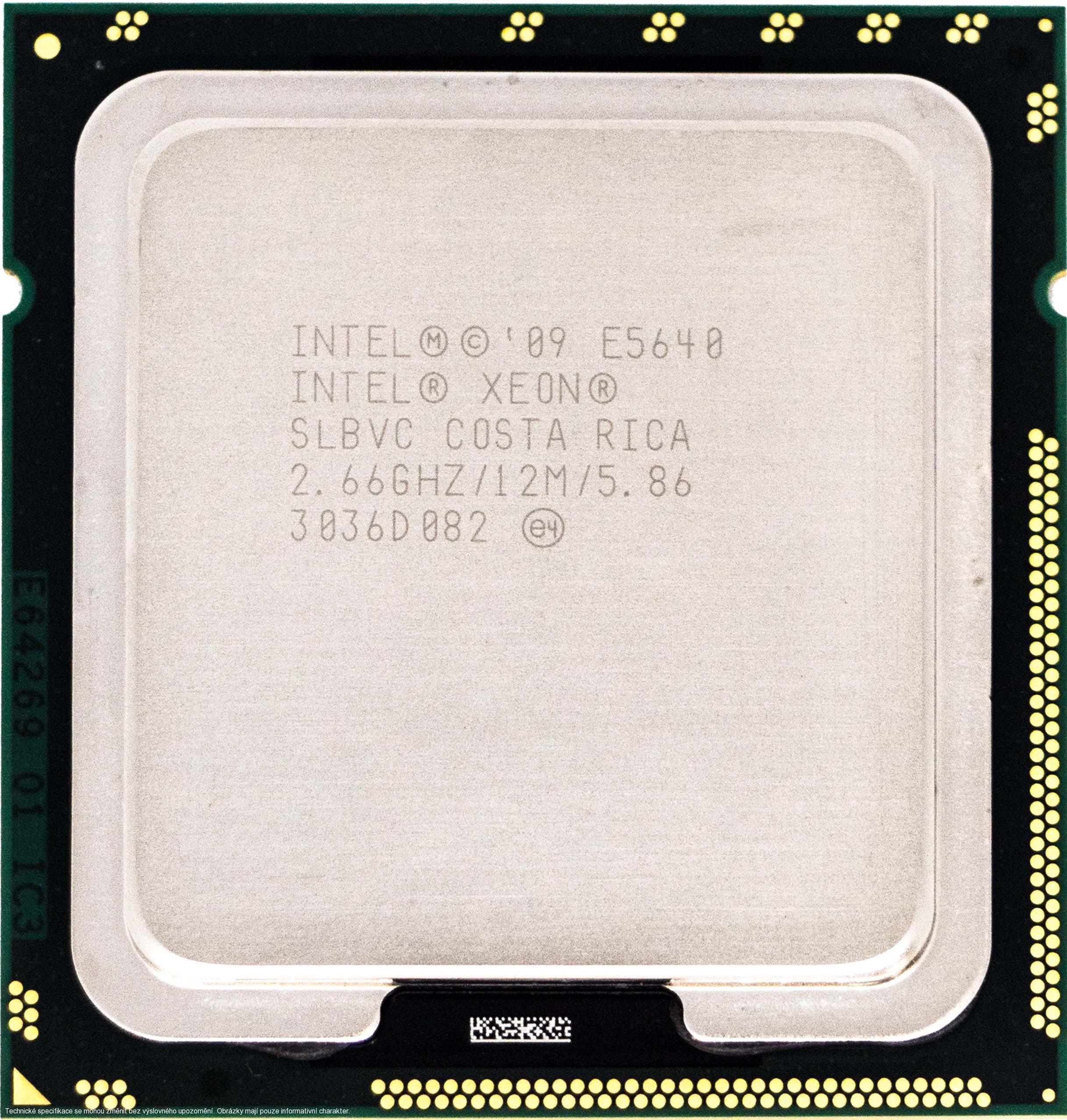 Intel Xeon E5640 2,66 GHz 4 (AT80614005466AA) (použité)