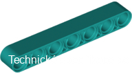 32524 Dark Turquoise Technic, Liftarm Thick 1 x 7