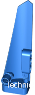 64393 Blue Technic, Panel Fairing # 6 Long Smooth, Side B
