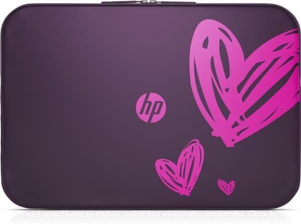 Obal na notebook HP 15,6" - 415 x 282 x 25 mm, fialová
