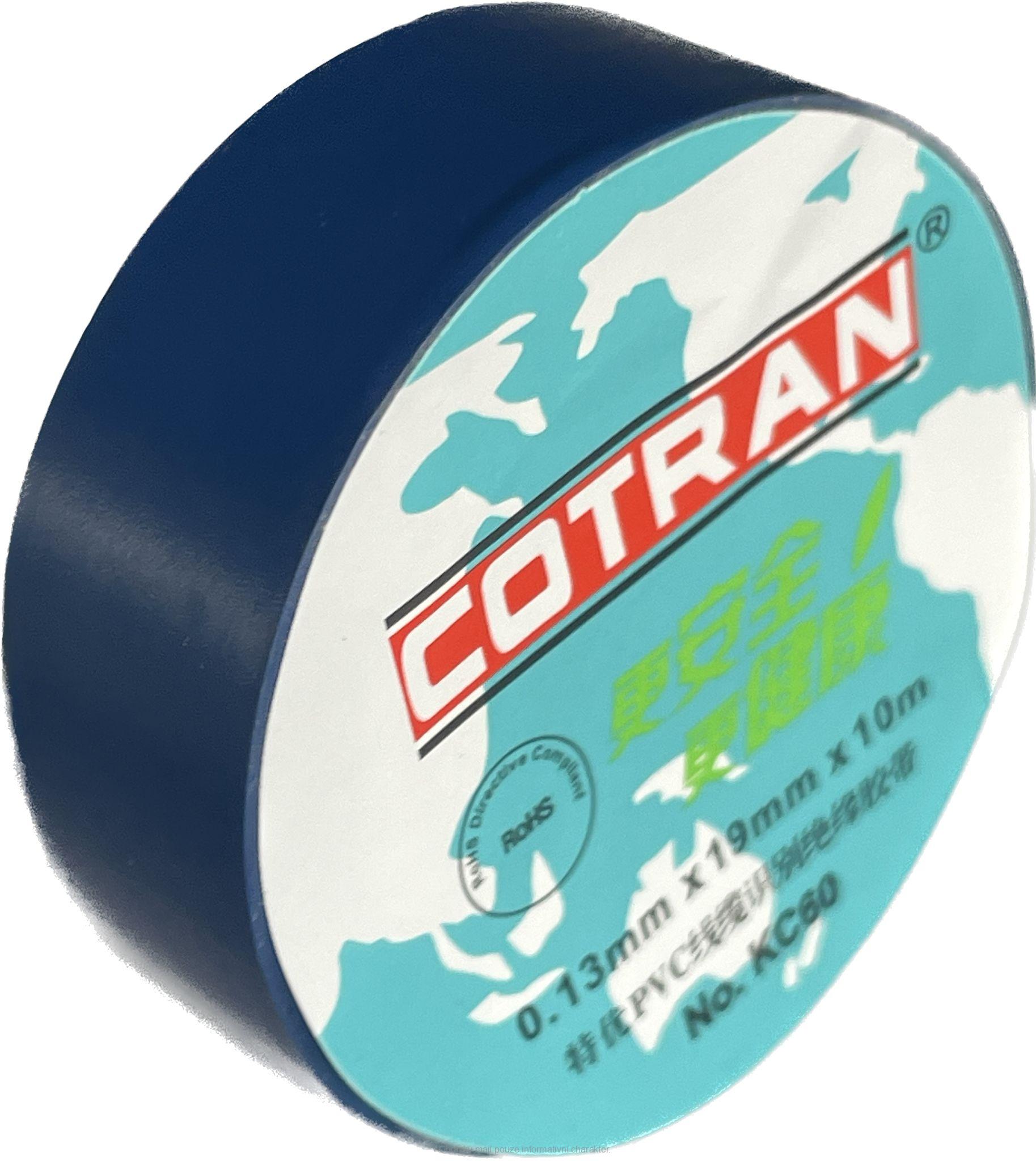 Cotran izolační páska odolná proti povětrnostním vlivům KC60 Modrá