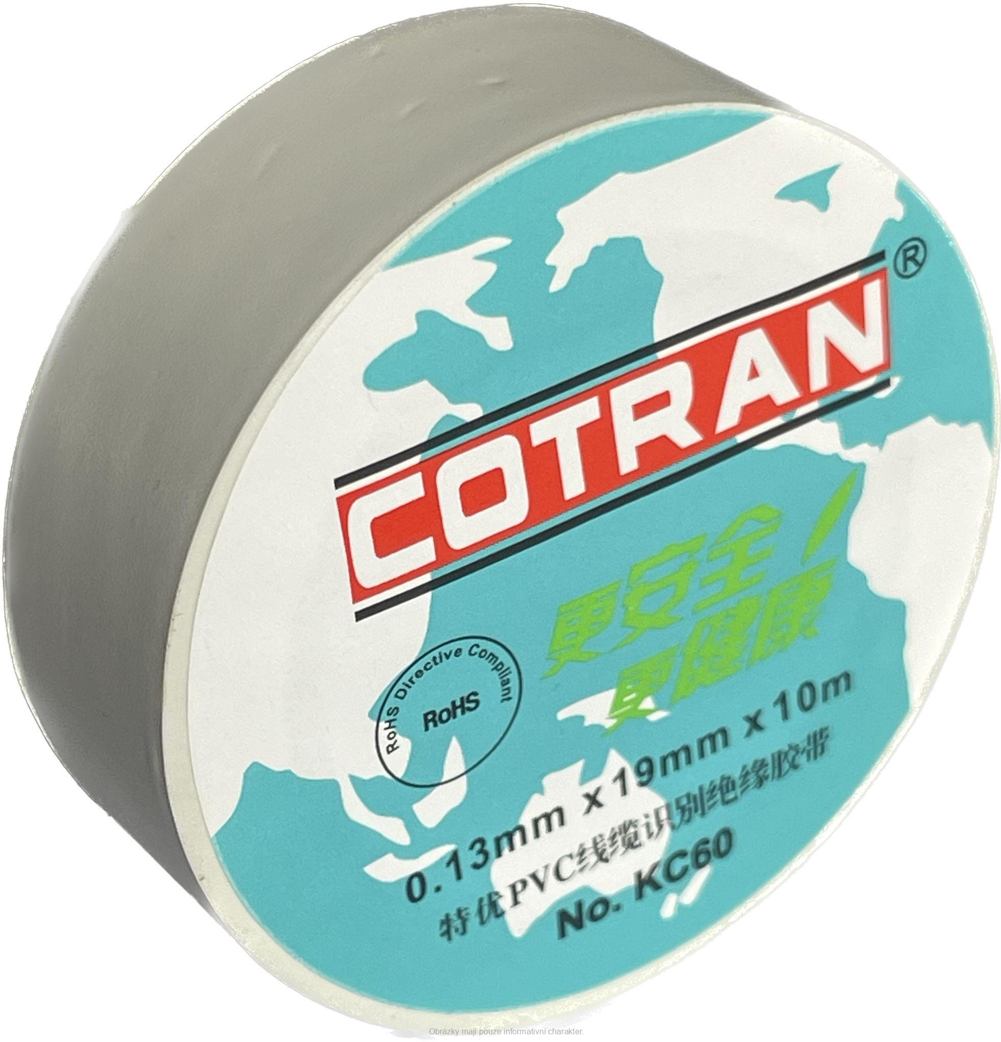 Cotran izolační páska odolná proti povětrnostním vlivům KC60 Bílá