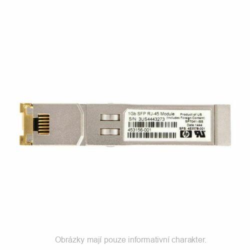HP 1GB SFP RJ-45 Module 453156-001 453578-001 SP7041-ISS Transceiver Module