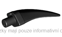 87747 Black Barb / Claw / Horn / Tooth - Medium