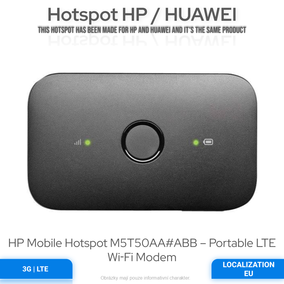 HUAWEI Mobilní Hotspot, EURO-M5T50AA#ABB