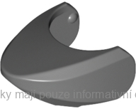 20512 Dark Bluish Gray Shark Head