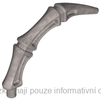 15064 Flat Silver Appendage Bony Small