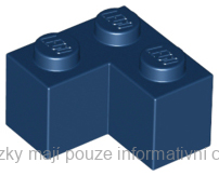 2357 Dark Blue Brick 2 x 2 Corner