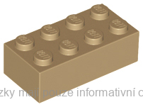 3001 Dark Tan Brick 2 x 4