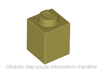 3005 Olive Green Brick 1 x 1
