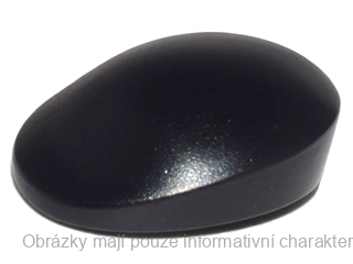 90386 Black Minifigure, Headgear Beret