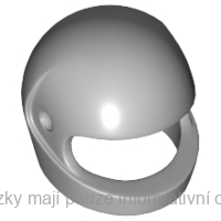 2446 Light Bluish Gray Helmet Motorcycle (Standard)