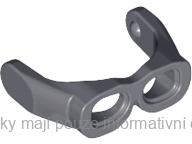 30170 Dark Bluish Gray Minifigure, Visor Goggles