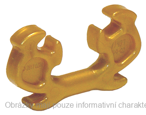 11437 Pearl Gold Minifigure, Helmet Ninja Horn Elaborate