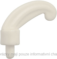 4502a White Minifigure, Plume Feather Small