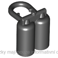 3838 Black Minifigure Air Tanks