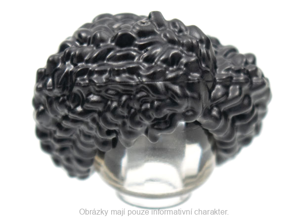 78301 Black Hair Female Coiled, Parted Wash and Go