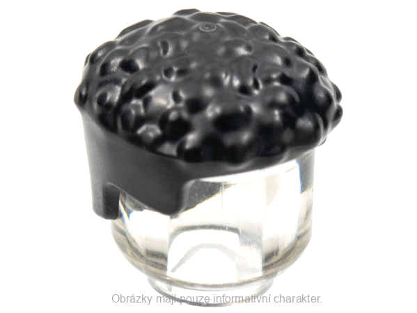 79688 Black Hair Male, Coiled with Straight Sides