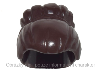 27186 Dark Brown Hair Female with Large High Bun