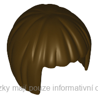 62711 Dark Brown Hair Short, Bob Cut