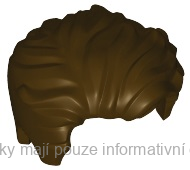 23186 Dark Brown Hair Swept Left Tousled