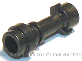 64567 Pearl Dark Gray Weapon Lightsaber Hilt Straight