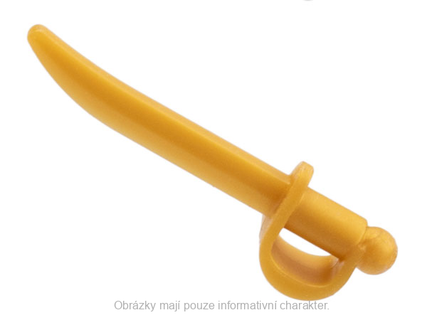 2530 Pearl Gold Sword, Cutlass