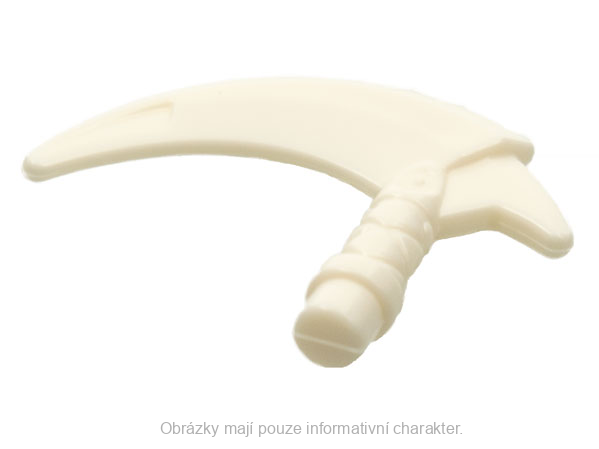 37341d White Weapon Hook with Bar