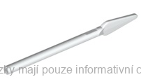 93789 White Weapon Pike / Spear - Flat End
