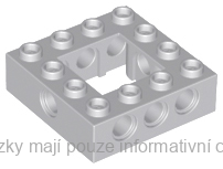 32324 Light Bluish Gray Brick 4 x 4 Open Center