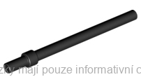 63965 Black Bar 6L with Stop Ring