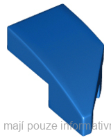 29120 Blue Wedge 2 x 1 x 2/3 Left