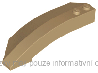 41749 Dark Tan Wedge 8 x 3 x 2 Open Right