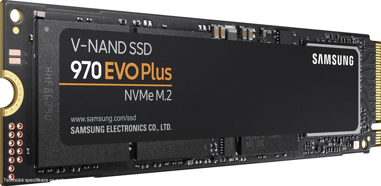 Samsung SSD 970 EVO PLUS, M.2 - 500GB  MZ-V7S500BW