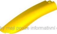 77180 Yellow Wedge 10 x 2 x 2 Left