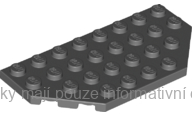 68297 Dark Bluish Gray Wedge, Plate 4 x 8 Cut Corners