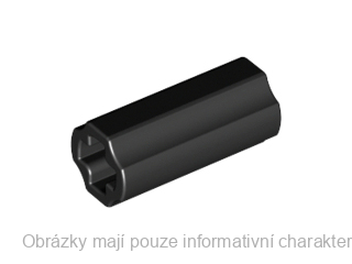 6538c Black Technic, Axle Connector 2L 