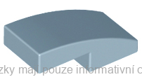 11477 Sand Blue Slope, Curved 2 x 1 x 2/3