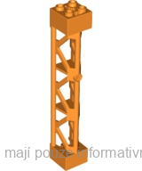 95347 Orange Support 2 x 2 x 10 Girder Triangular Vertical