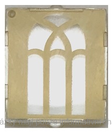 60601pb017 Trans-Clear Glass for Window 1 x 2 x 2 Flat Front