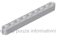 40490 Light Bluish Gray Technic, Liftarm Thick 1 x 9
