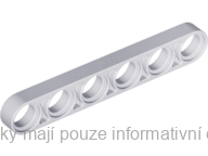 32063 Light Bluish Gray Technic, Liftarm Thin 1 x 6
