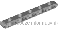73507 Light Bluish Gray Technic, Liftarm, Modified Perpendicular Holes Thick